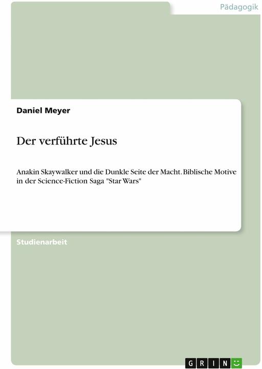 Produktbild Der verführte Jesus (Deutsch, Daniel Meyer, 2010)