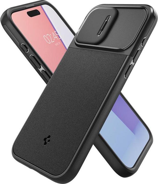 Produktbild Spigen Optik Armor Mag Magsafe Iphone 15 Pro Black (Apple iPhone 15 Pro)