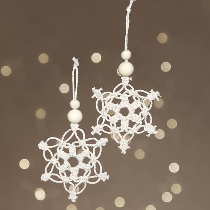 Produktbild Creativ Company Bastelset Mini Schneeflocke 2 Stück