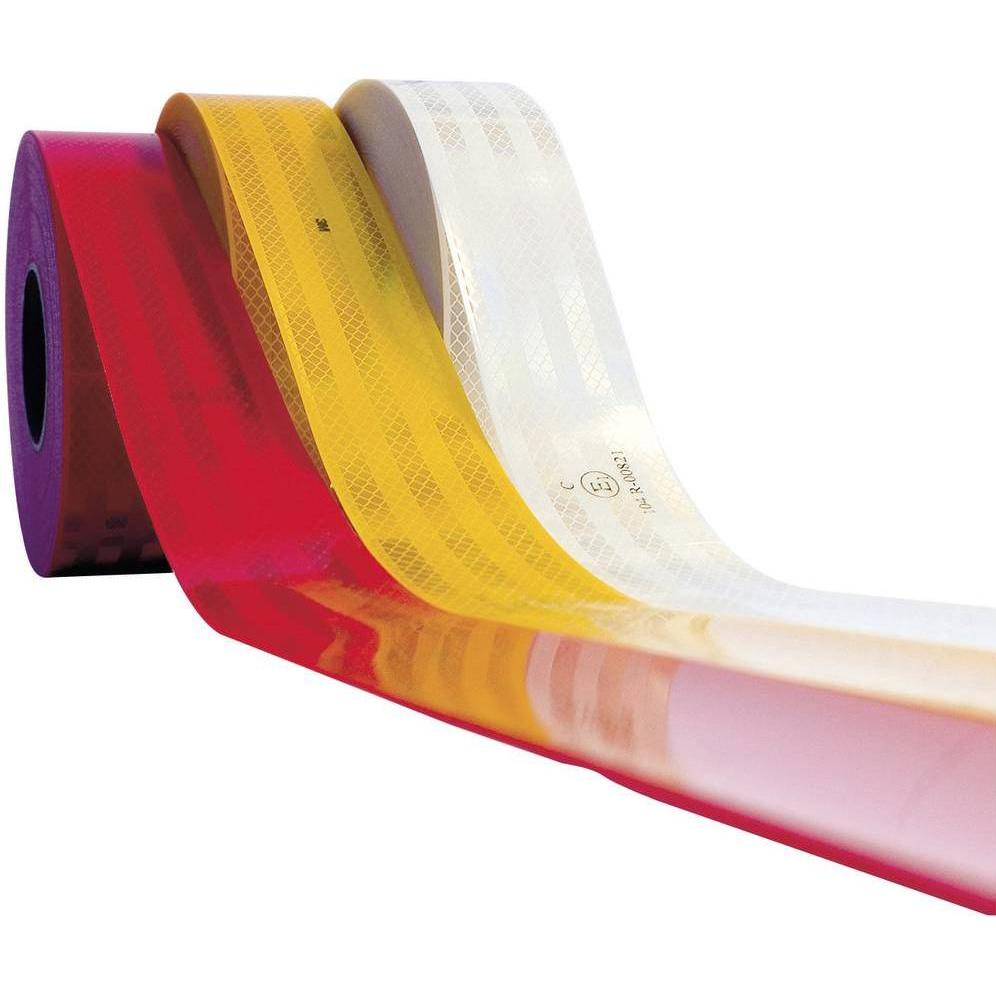 Thumbnail - 3M, Klebeband, Reflektierende Konturmarkierung Klebeband Diamond Grade UN ECE 04 (55 mm)