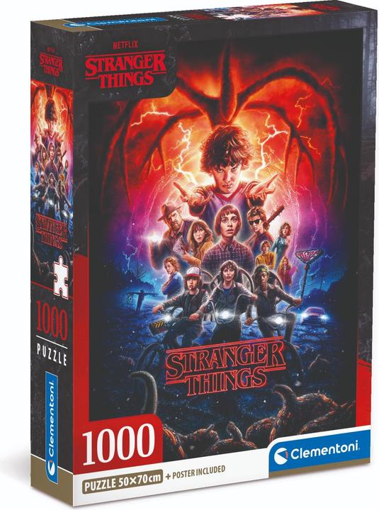 Immagine prodotto Clementoni CLE Puzzle 1000 Compact Netflix StrangerThin.39713 (1000 pezzi)