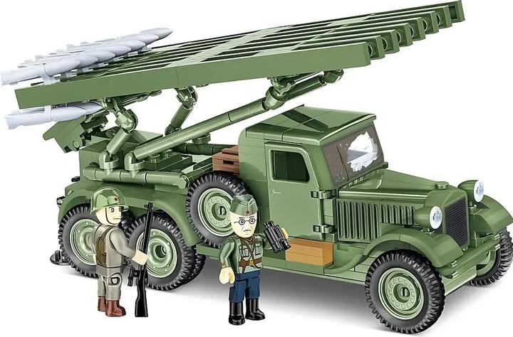 Actual product image Cobi KATYUSHA ROCKET LAU, model, 440 parts, from 8 years old