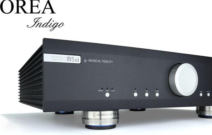 Isoacoustics Orea, Isolatie Ontkoppelaar voor Hi-FI apparatuur en Draaitafels - Indigo, tot 7,2 KG p/st.