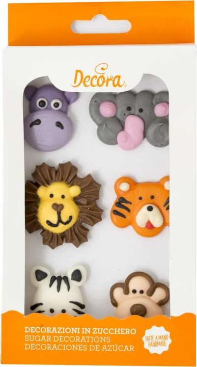 Produktbild Decora Dschungeltiere (6 x)