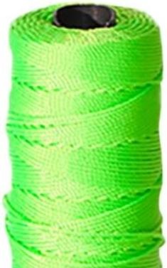 Actual product image Antalis Mursnor 6/8 3-slået i neongrøn nylon 100g 1,2mmx120m. Brudstyrke 50kg