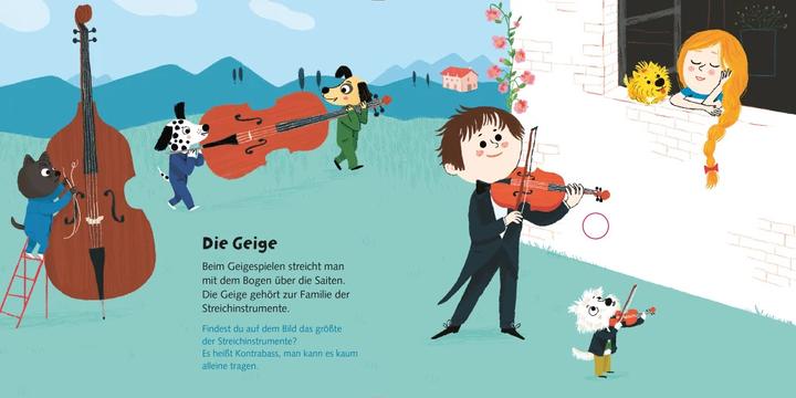 Produktbild Mein kleines Musikbuch – Instrumente spielen Rossini, Chopin & Co (Deutsch, Charlotte Roederer, 2020)