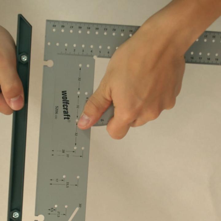 Image du produit wolfcraft 1 équerre universelle l=500mm