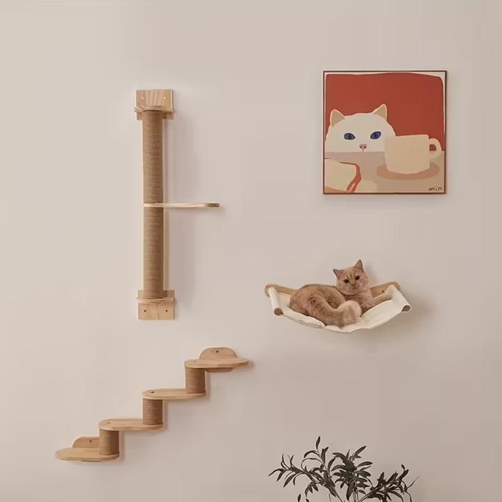Image du produit Suba Mur d’escalade pour chats (Marron)
