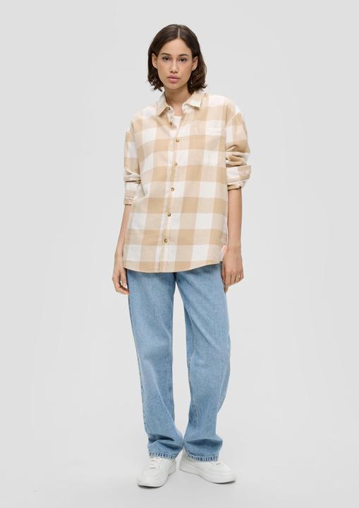 Immagine prodotto s.Oliver Bluse Kariertes Hemd aus Baumwolle (S)