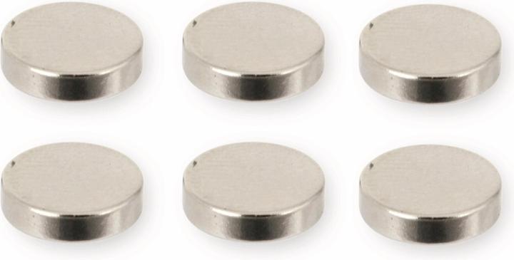 Actual product image Eneroid BLANKO Neodymium magnet set 6 pieces 12 x 3 mm (6 x)