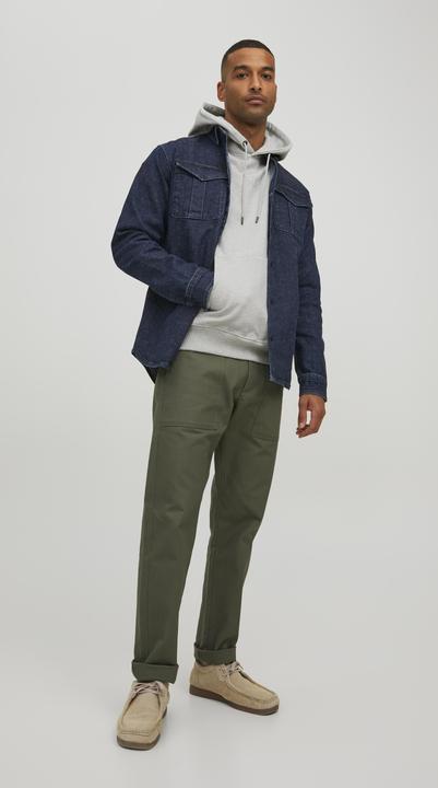 Immagine prodotto Jack & Jones Felpa con cappuccio in misto cotone biologico (S)