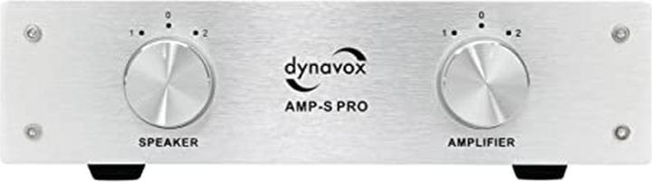Actual product image Dynavox Amplifier boxesSwitch AMPS PRO silver (Audio Switch)