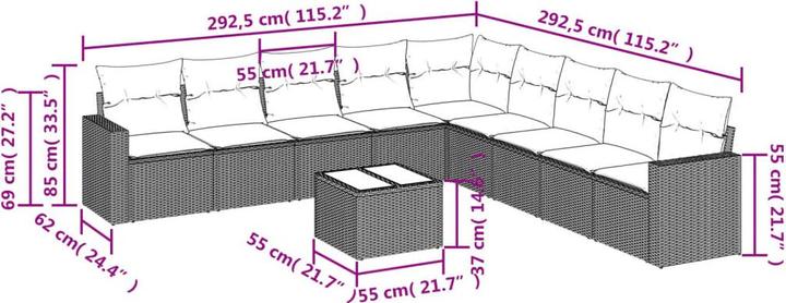 Produktbild vidaXL Ayden