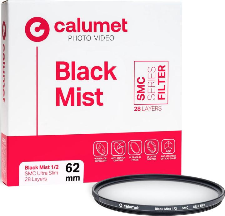 Immagine prodotto Calumet CALSAB1262 (62 mm, Filtro nebbia nero)