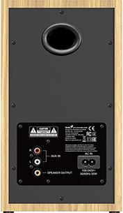 Actual product image Genius repro SP-HF1812BT / hellbraun / Holz / BT