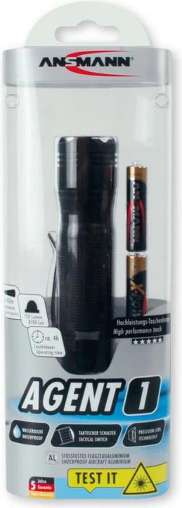 Produktbild Ansmann Agent 1 (12.10 cm, 120 lm)