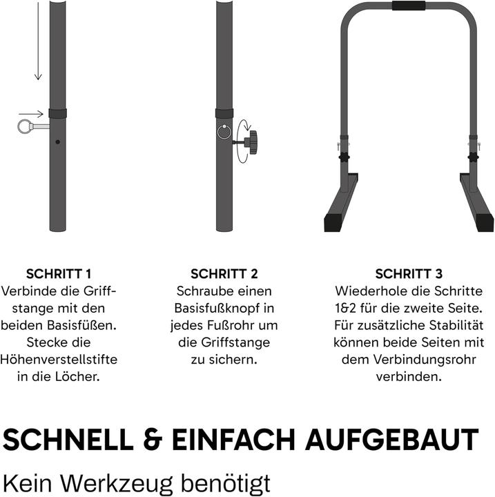 Actual product image Revolor Verstellbare Dip-Station