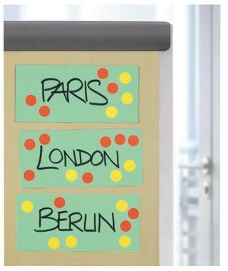 Actual product image HERMA Marking points