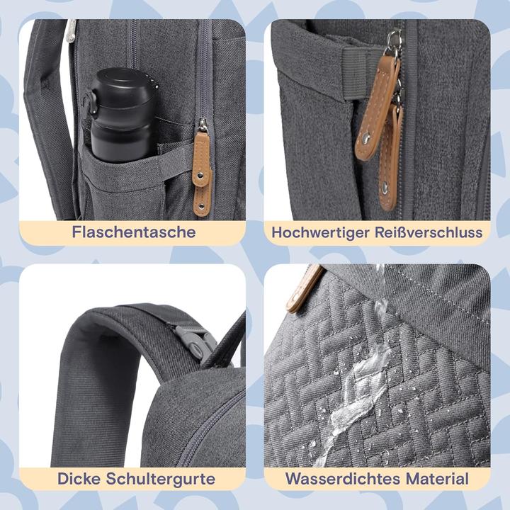 Actual product image Ruvalino Changing backpack