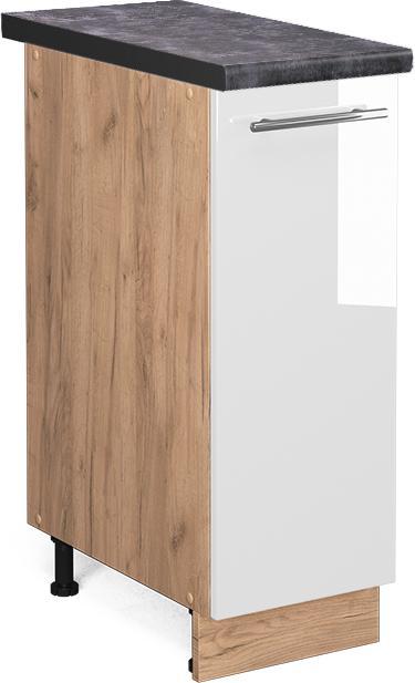 Anthrazit, Goldkraft Eiche, Weiss Hochglanz