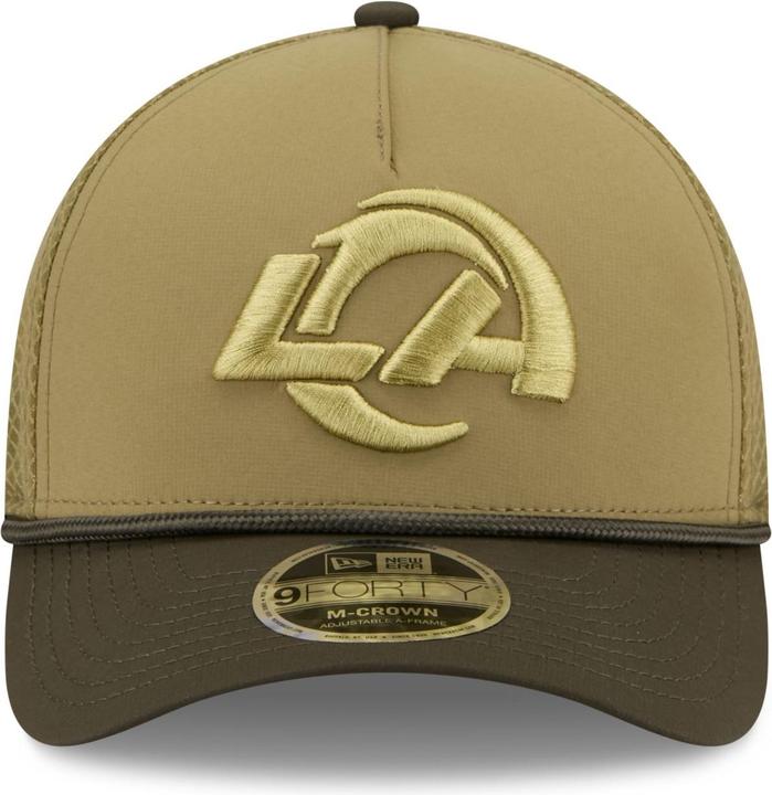 Produktbild New Era 9Forty M-Crown Cap - Salute Los Angeles Rams (One Size)