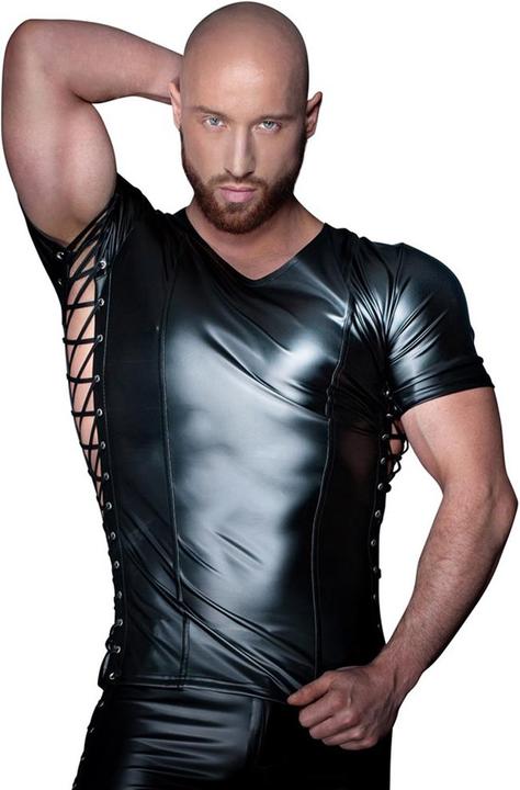 Produktbild Noir Handmade Shirt mit Schnürung (M)