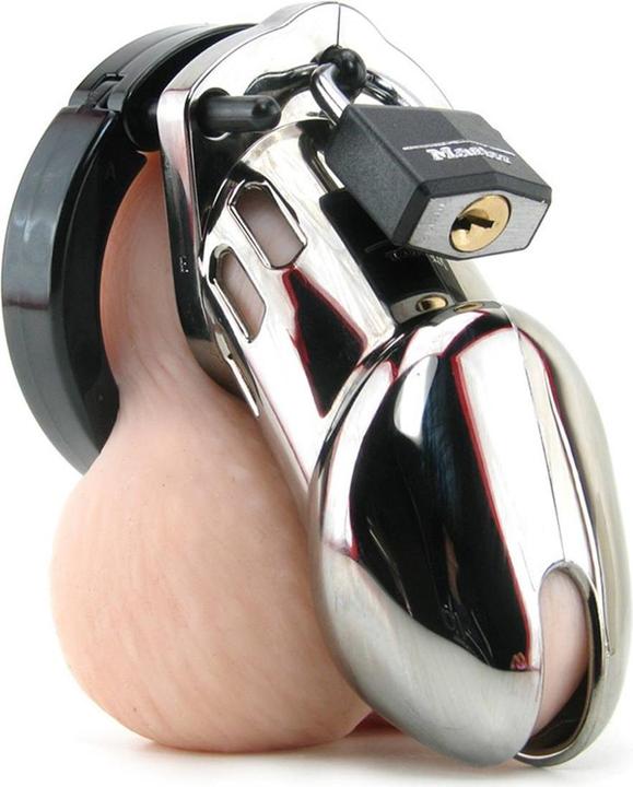 Actual product image CB-X CB-6000 chastity cage chrome