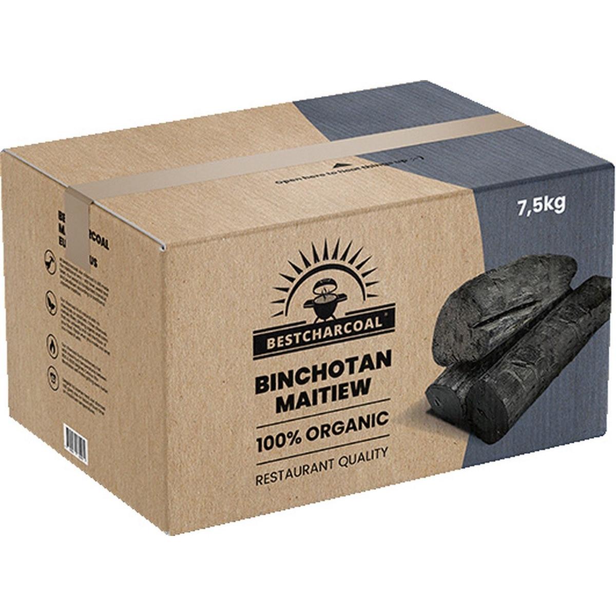 Bestcharcoal, Carbonella, - Holzkohle - Binchotan - Maiegw - Kohle - BBQ - 7,5 kg (7.50 kg)