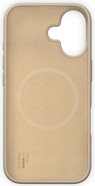 Image du produit iDeal Of Sweden Designer Magsafe Coque en silicone Beige (Apple iPhone 16)