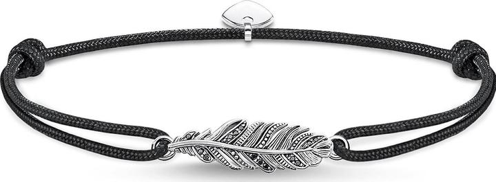 Immagine prodotto Thomas Sabo Piccola piuma segreta (20 cm, Argento 925, Perlon/Nylon)