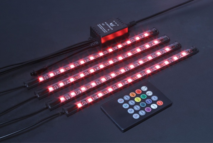 Actual product image Technaxx Ambient lighting car interior lighting TX 140