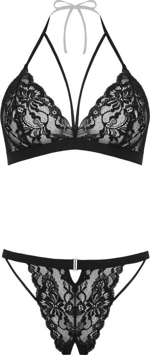 Produktbild Christine Le Duc Christine - 2- teiliges Spitzen Bh-set Lotte - schwarz (XL)