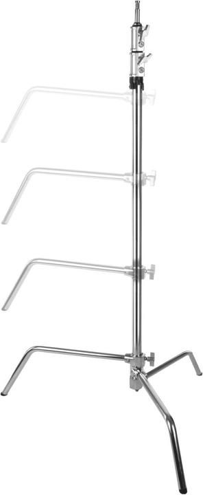 Produktbild Walimex pro Pro Lampenstativ mit verstell. Fuss, 320cm (320 cm, 11 kg)