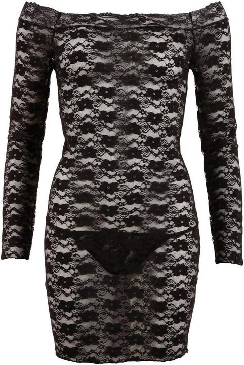 Produktbild Cottelli Collection Spitzen Minikleid schulterfrei (S)