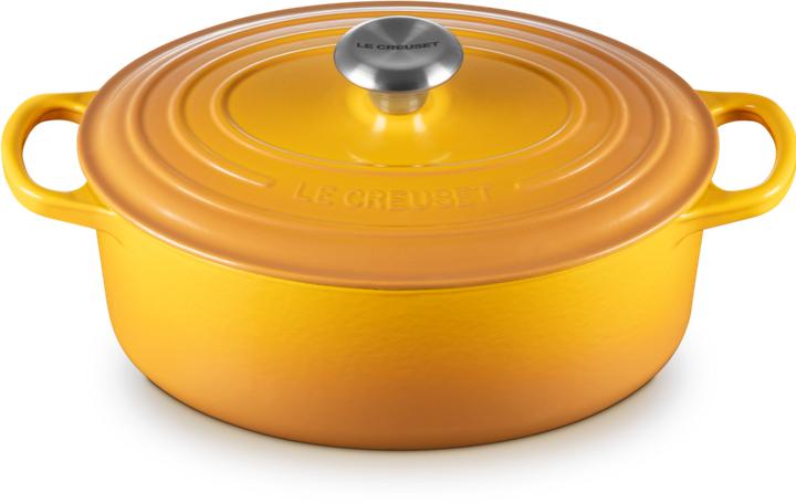 Actual product image Le Creuset Signature 27 cm oval (27 cm, Casserole + Stewpot, Cast iron)