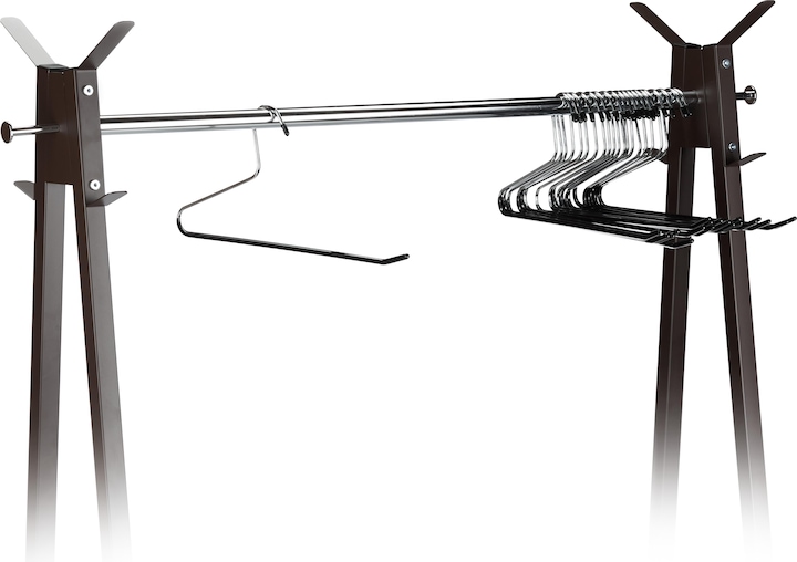 Actual product image Relaxdays Set Hosenbügel (12 x)