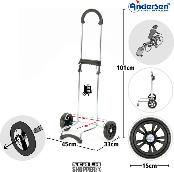 Produktbild Andersen Einkaufswagen Scala Ipek Mi Thermo