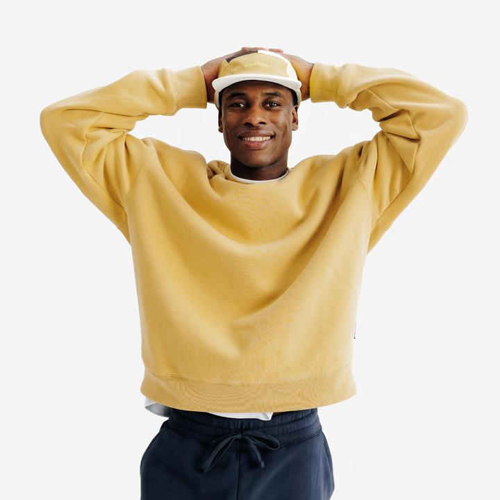 Actual product image Decathlon Crewneck Herren Oversized - beige (S)