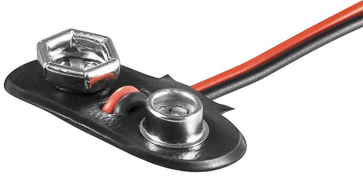 Actual product image Goobay 1x 9V Block Batteriehalter