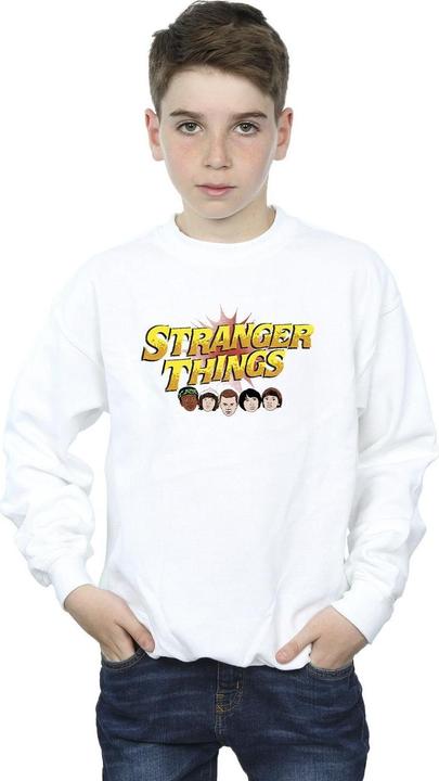Image du produit Netflix - Sweat STRANGER THINGS COMIC HEADS - Garçon (128)