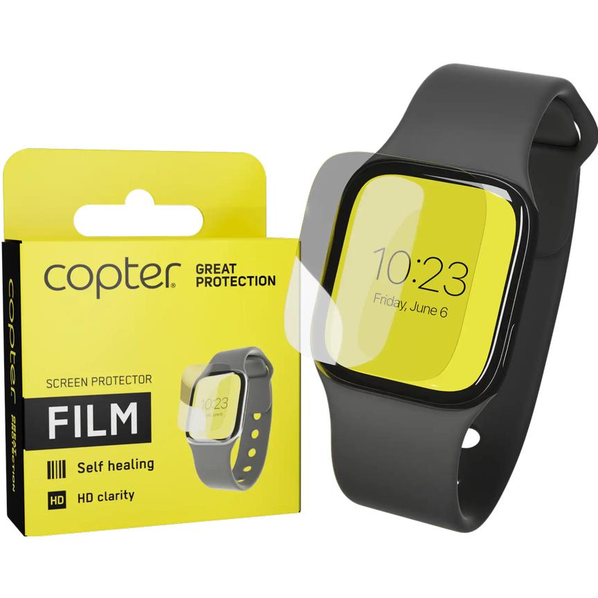 Copter Pellicola protettiva per Apple Watch 8 e 7 41 mm, Accessori per smartwatch