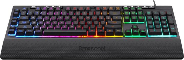 Produktbild Redragon SHIVA RGB Tastatur (US, Kabelgebunden)
