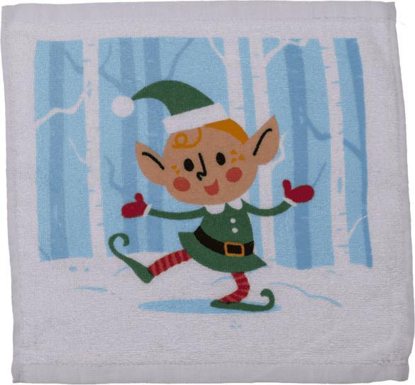 Produktbild Magni Magisches Baumwoll-Handtuch Winter Friends 30x30cm 4fach sortiert (30 x 30 cm)