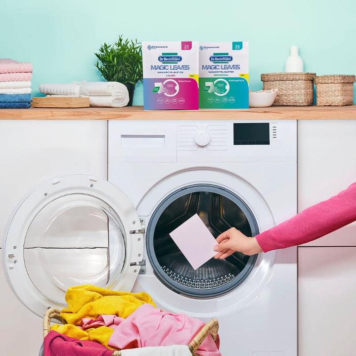 Actual product image Dr. Beckmann Waschmittel-Blätter (25 Washing cycles, Washcloths)