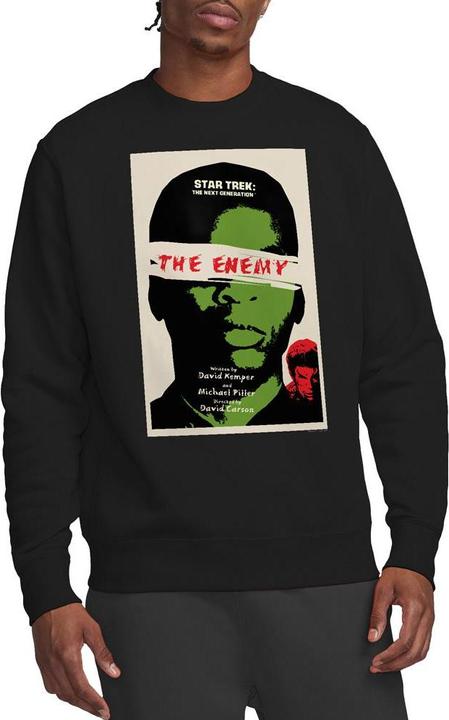 Actual product image Unisex Adult The Next Generation Season 3 Episode 7 Sweatshirt (L)