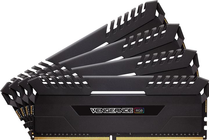 Image du produit Corsair Vengeance RGB (4 x 8GB, 3000 MHz, RAM DDR4, DIMM)