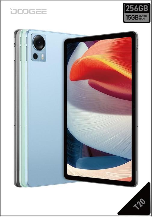 Image du produit Doogee Tablette avec stylet, écran 2K HD, 15 Go RAM, 256 Go stockage, batterie longue durée (10.40", 256 Go)