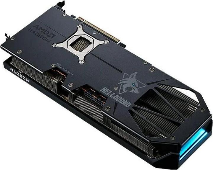 Actual product image Powercolor Radeon RX 9070 XT OC Hellhound (16 GB)