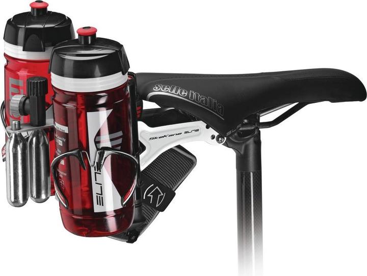 Actual product image Elite Bidon holder mounting Skekane Alu black