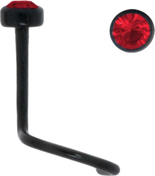 Immagine prodotto Bijouteria Piercing per naso (Bioplastica, Vetro (di orologio))